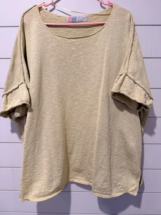 Free People Winnie Sweater Tee - Picture 2 of 3